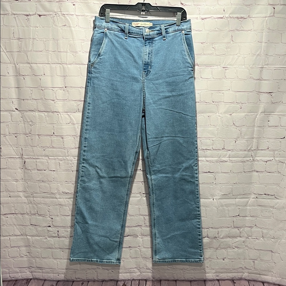 Levi's Light Blue‎ Wide Leg Jeans Woman’s Size 10